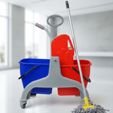 Greenway 50L (2X25) Turkish Trolley with wringer β Prime