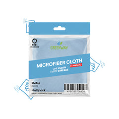 Greenway Microfiber Cloth – Small (30x30cm) | Single Piece Mix Color