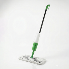 Greenway Dual-Action Microfiber Water Spray Flip Mop Professional (Grey - White)