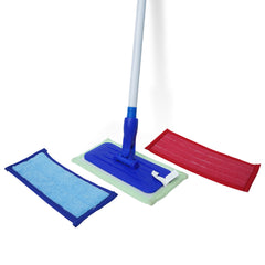 Greenway Window Cleaning Set — Velcro Frame Plastic + Aluminium Handle + Refill