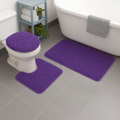 Greenway Acrylic Bathroom Mat Set Non Slip Soft Toilet Mat Set 3pcs