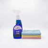 Glass Cleaning Bundle — Glass Cleaner + 3 pcs Cloths