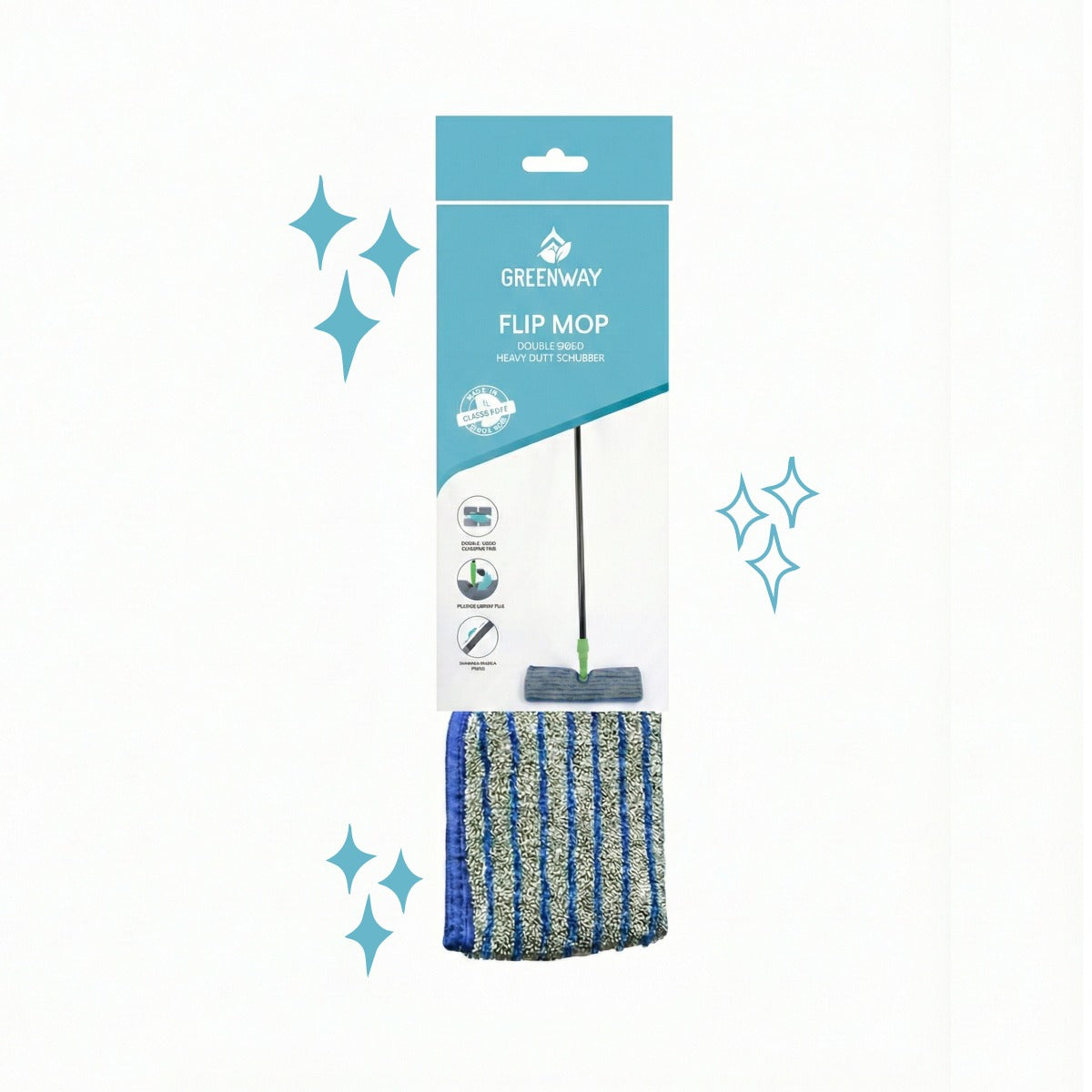 Greenway Microfiber (Double Side Scruber) — Refill Only