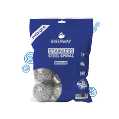 Greenway Stainless Steel Spiral – Regular | Pack of 6