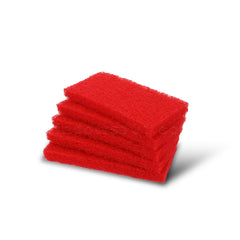 Greenway Medium duty French Scrubber Pad (Red)