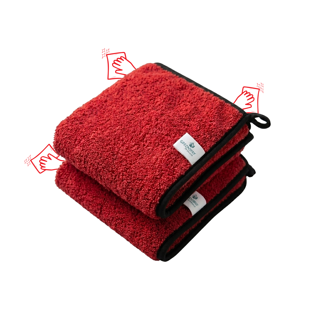 Premium Microfiber Cloths - Mix Color (40cmX40cm)