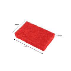 Greenway Medium duty French Scrubber Pad (Red)