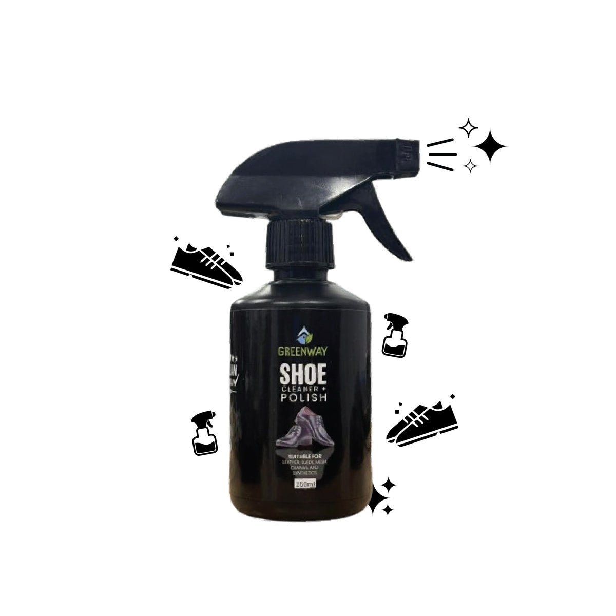 Shoe Cleaner 250ml — Greenway