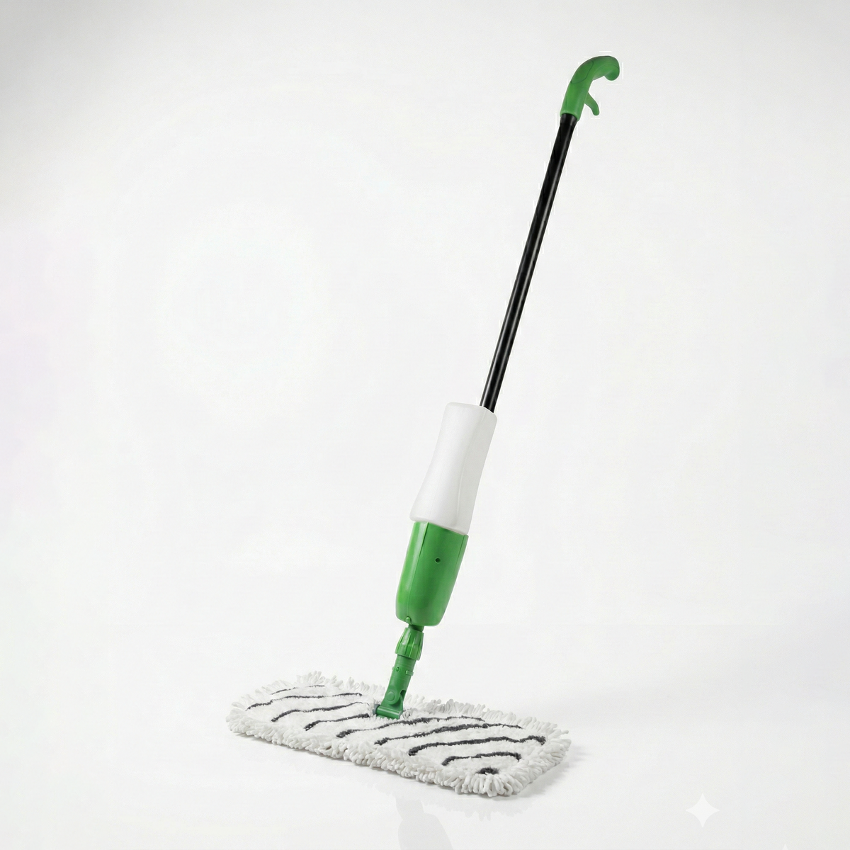 Greenway Dual-Action Microfiber Water Spray Flip Mop Professional (Grey - White)